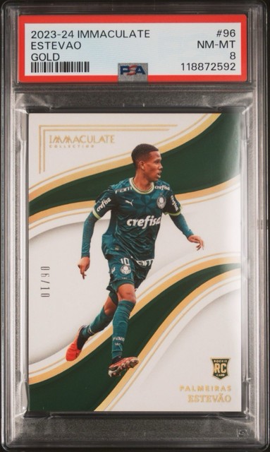 Estevao 2023 Panini Immaculate Gold
