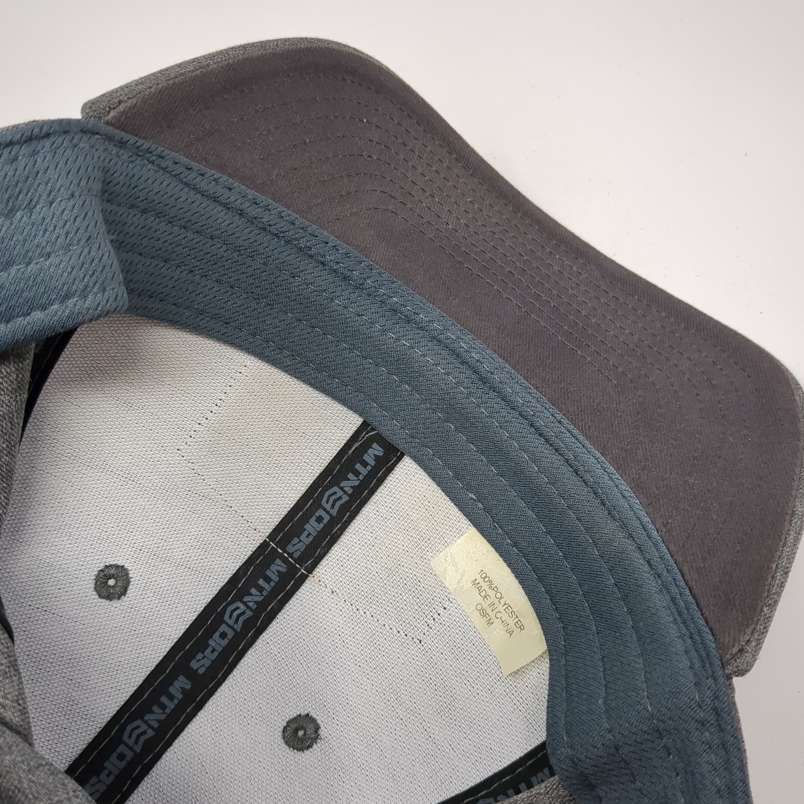 Mtn Ops Snapback Hat Solid Gray One Size Adjustab… - image 8