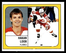 1988-89 Panini Stickers Hakan Loob Calgary Flames #9