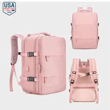 Travel backpack, pink