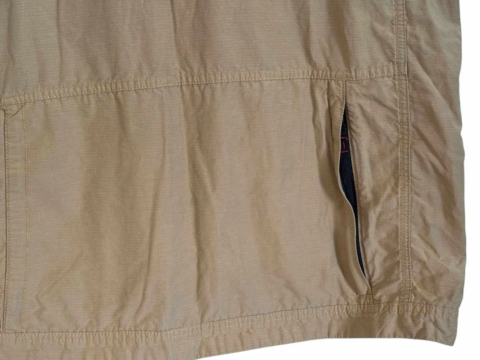 Chaleco utilitario Red Head probado en campo para hombre talla grande bronceado caza pesca al aire libre Foto 3 de 4