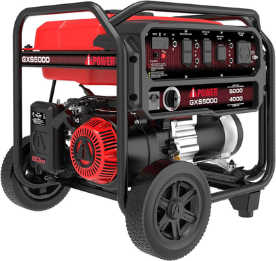 A-iPower 5,000-W Portable RV Ready Gas Powered Home Backup Generator, CO  Sensor | eBay