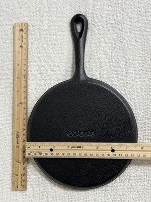 New Galerie Mini Cast Iron Frying Pan Griddle Cake Pan Low sided Pancakes 7.5 