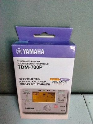 YAMAHA Tuner metronome TDM-700P JAPAN New & Sealed! 