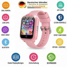 TOP Kinder Smartwatch  Telefon-Uhr GPS Ortung SOS Notruf Wasserdicht - ohne Abo!