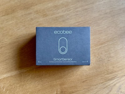 Ecobee SmartSensor for Doors and Windows  2-Pack   New, Open Box, Works w/Ecobee