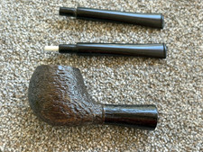 TURKIEWICZ MORTA HAND MADE BROWN & BLACK BULLDOG PIPE R1