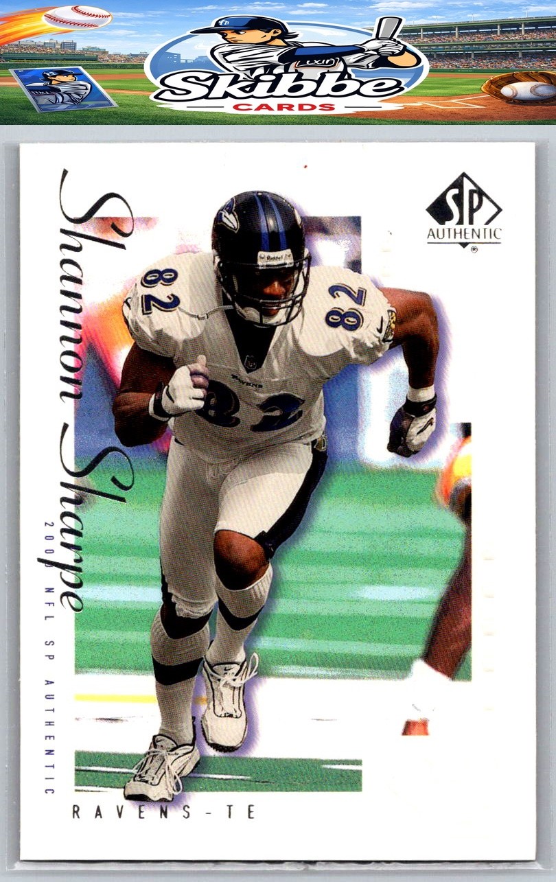 2000 SP Authentic #8 Shannon Sharpe