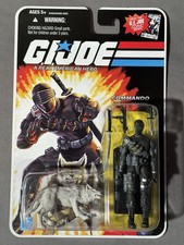 2007 Snake Eyes v2 & Timber wave 1 comic card v29 G.I. Joe 25th Anniversary MOC