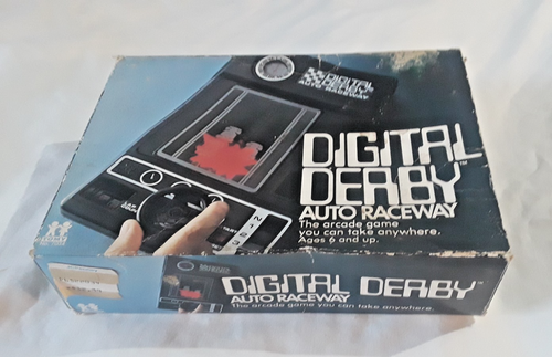 Vintage 1978 TOMY Digital Derby Auto Raceway w/ box for repair ~ AS IS ...