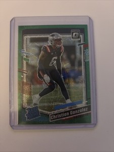 2023 Panini Donruss Optic -Rated Rookie Christian Gonzalez #274 Green Velocity