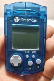 Sega Dreamcast Console + Memory Card & 4 Games - Near Mint