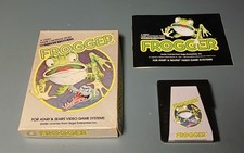 Atari 2600 Frogger By Parker Brothers - Complete In Box (CIB) - With Manual image