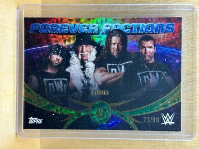 NWO Forever Factions Green Electric /99 2025 Topps Universe WWE FFA-4