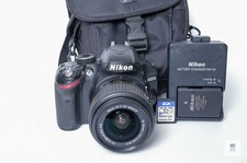 Nikon D3200 DSLR Camera + 18–55mm VR II Lens – Good Condition (Read Description)