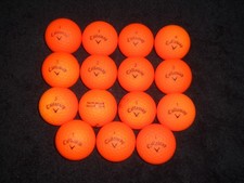 15 Orange Callaway Super Soft Matte Golf Balls