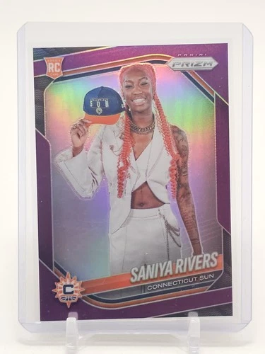 Saniya Rivers 2025 Panini Prizm Saniya Rivers #150 Rookie