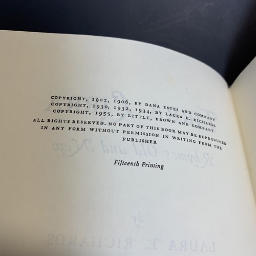 Tirra Lirra Ryhmes Old And New - Laura Richards HC w/ DJ 1955 - Ex-library Copy - Picture 11 of 19