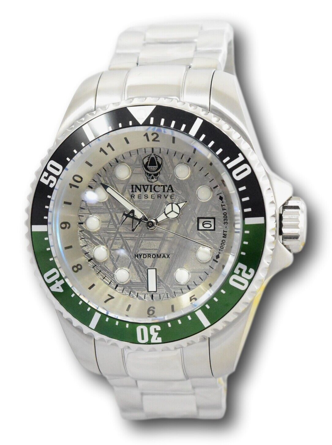 Invicta Hydromax 16964 Orologio Uomo Al Quarzo – Cassa 52 Mm In Acciaio, Quadrante Argento, 100 Bar - 3