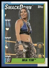 2021 Topps Heritage WWE Foil #64 Mia Yim wrestling card