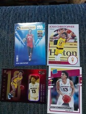 Josh Christopher NBA Hoops Arriving Now Bronze Tribute Gala Rated Rookie Bronze 