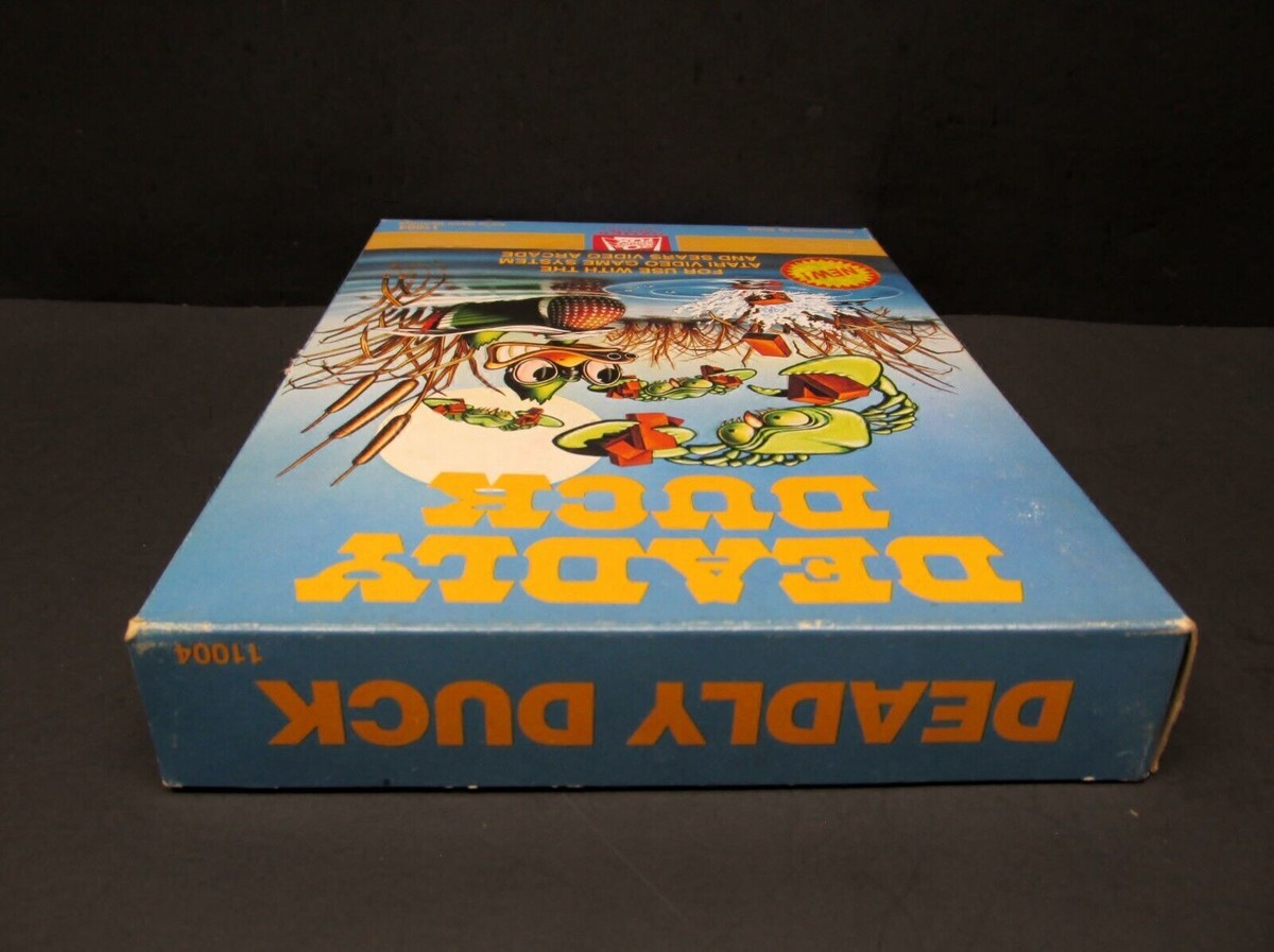 Deadly Duck , Atari 2600, 20th Century Fox 1982, CIB, Tested