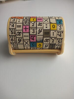 Vintage puzzle Math game from the 80s USSR