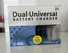 Delkin Devices,Dual Universal Battery Charger  New Open Box!