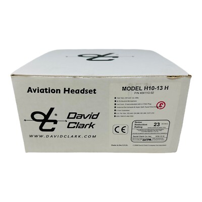 DAVID CLARK MODEL H10-13H (P/N 12507G-45)HELICOPTER AVIATION