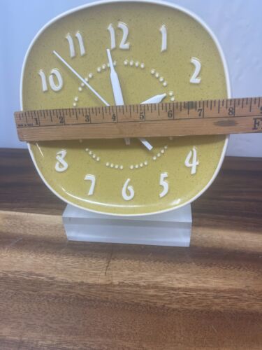 MCM General Electric Russell Wright 8" Wall Clock - Serviced READ DESCRIPTION - Picture 2 of 9