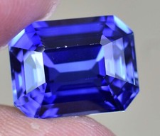 Flawless 11.95 Ct Natural Blue Ceylon Sapphire AGL Certified Octagon Gemstone
