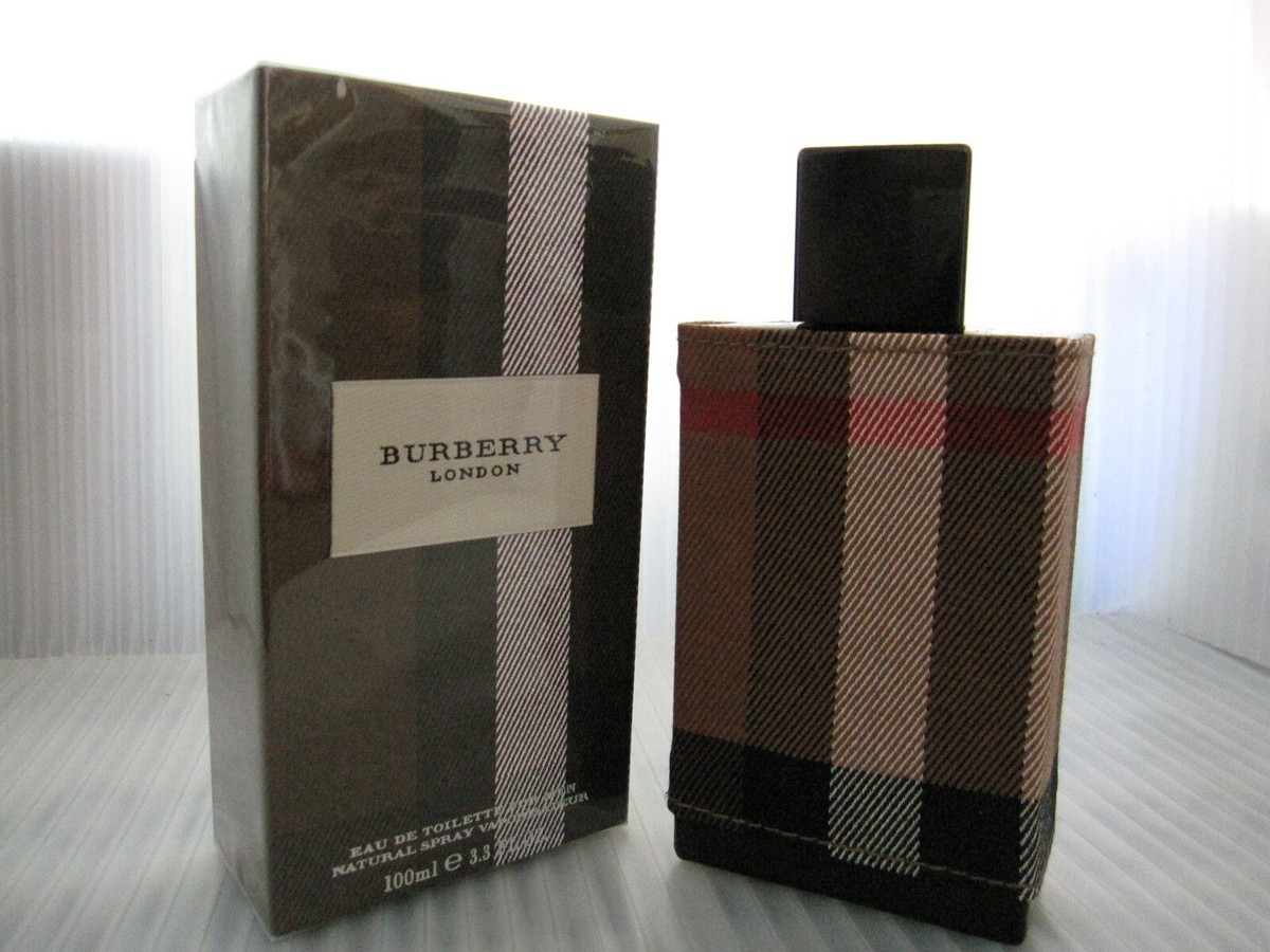 BURBERRY LONDON FABRIC FOR MEN by INTER PARFUMS oz 100 ML