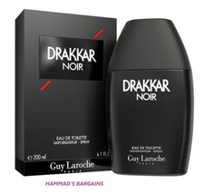 DRAKKAR NOIR BY GUY LAROCHE EDT 6.7 OZ / 200 ML FOR MEN NIB SEALED