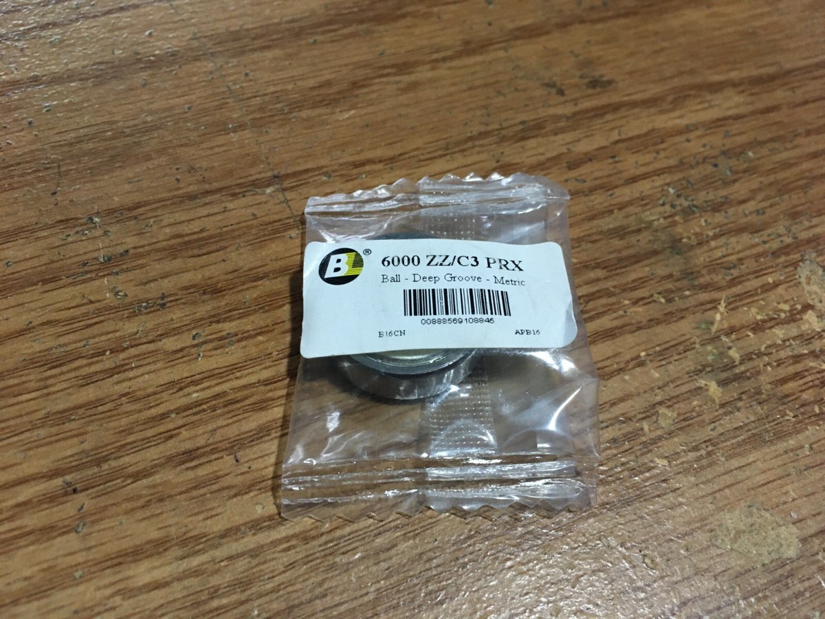 BL® - 6000 ZZ 10mm Bore x 26mm OD x 8mm W Single Row Two Metal