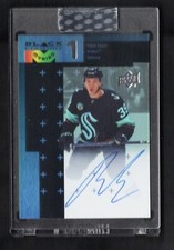 2023-24 Clear Cut Black Diamond Myriad Autograph Rookie Auto #BDM-RE Ryker Evans