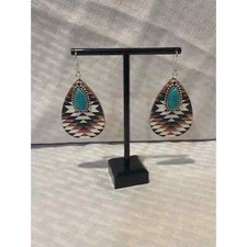 Bohemian Teardrop Raindrop Earrings NWT