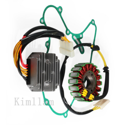 Lichtmaschine Stator Regler und Dichtung für Bajaj Pulsar RS200 BS4 NS200 BS6