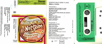 SMALL FACES, OGDEN'S NUT GONE FLAKE (1977, MUSICASSETTE, ZNKIM 33050 - A)   
