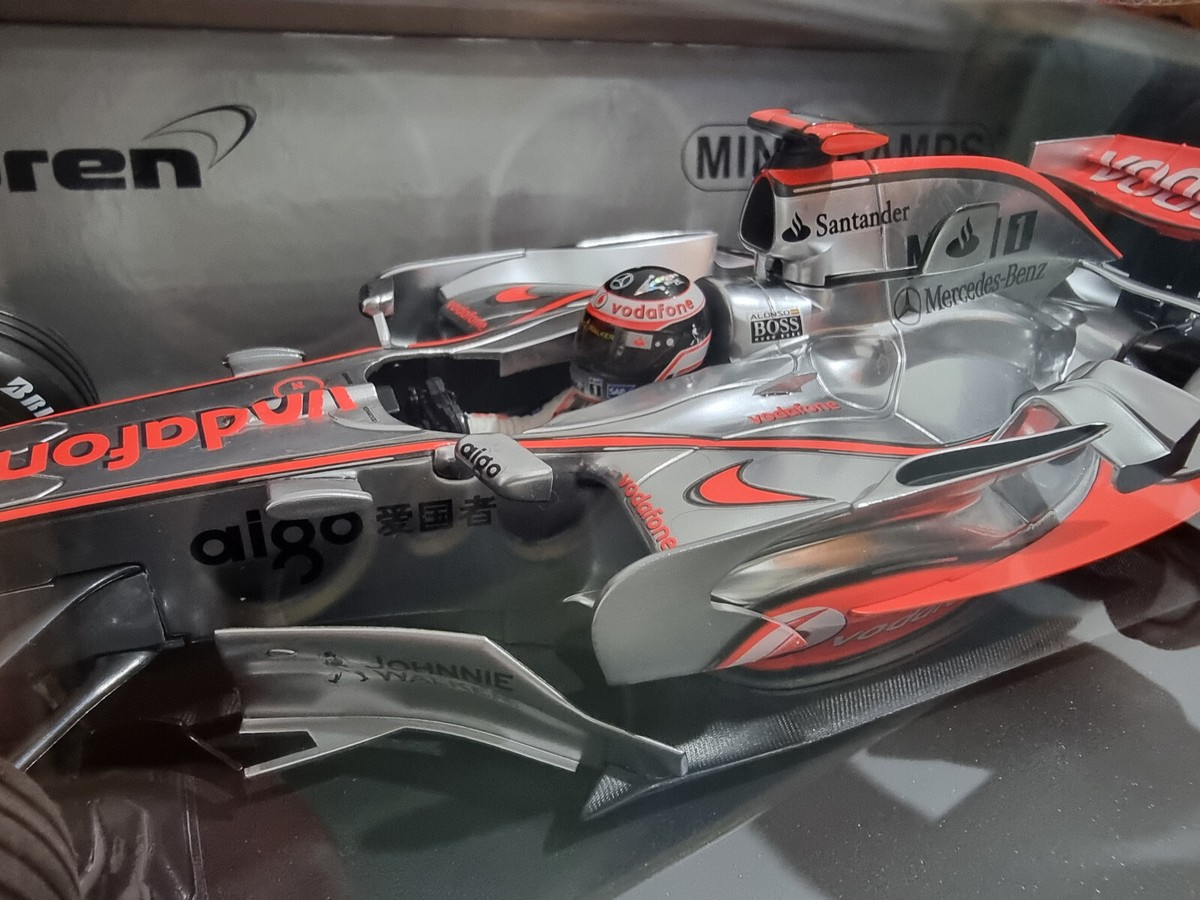Miniature McLaren Mercedes MP4-22 Fernando Alonso N°1 2007 - Minichamps 1/18