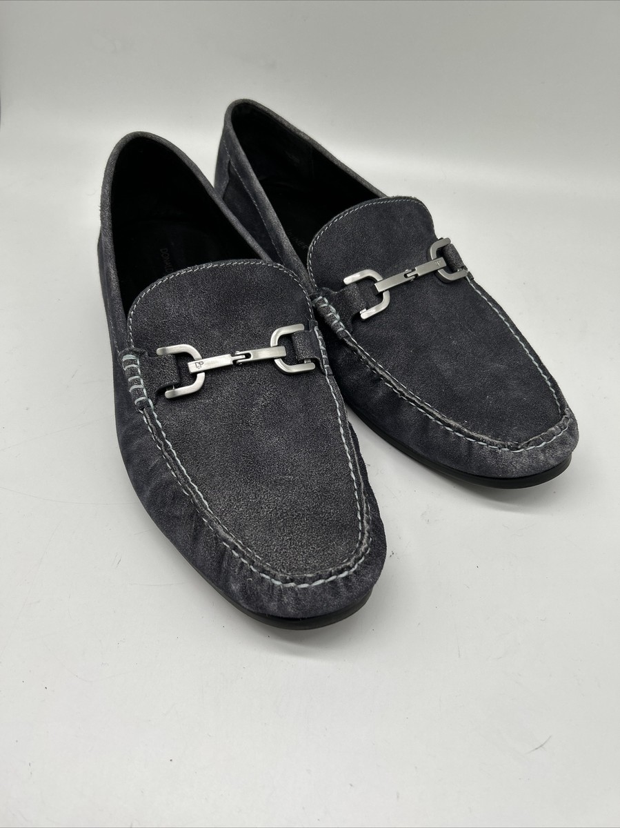 Donald Pliner Blue Suede Men display picture 1