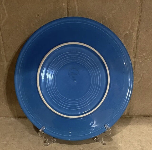 Fiesta Peacock Dinner Plate~Fiestaware~Retired