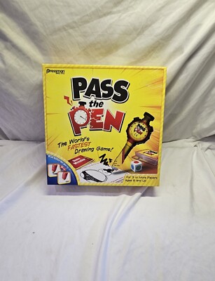 Cheatwell Games ~ PASS THE PEN ~ DRAWING GAME   