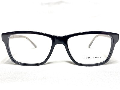 NEW Burberry B2214F 3001 Womens Black Square Designer Eyeglasses Frames 55/17