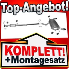 Auspuff für KIA SPORTAGE II HYUNDAI TUCSON 2.0 141PS 4x4 ab 2004 Auspuffanlage