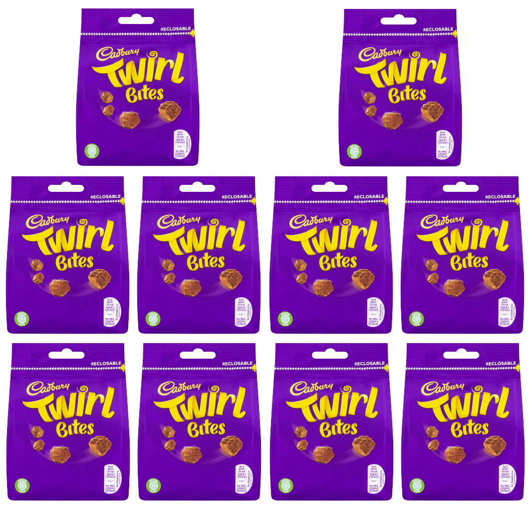 Cadbury Twirl Bites Share Bag 95g 4240114 NWT4883 - Image 2