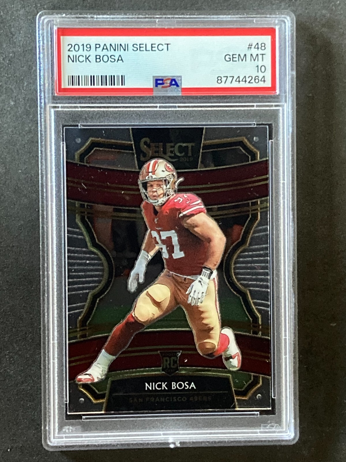 2019 Select #48 Nick Bosa RC PSA 10