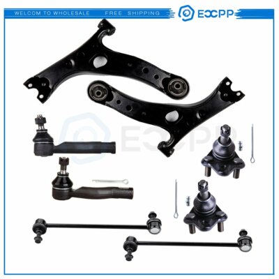 ECCPP Brand New Complete Front Suspension Kit for 2001-2005 TOYOTA RAV4 8pc