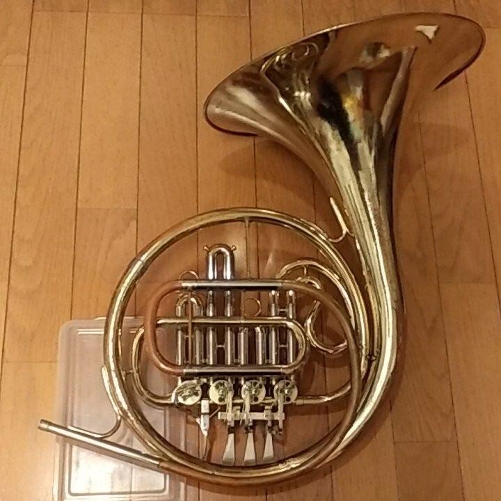 YAMAHA French Horn YHR321 B Flat Single w/ Case w/o Mouthpiece | eBay