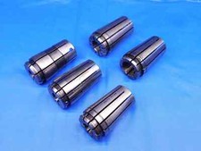5 PCS LOT OF TG100 COLLETS SIZES INCLUDE 31/64, 33/64, 37/64, 41/64 53/64