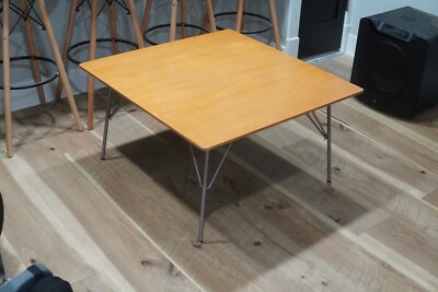 Square Case Study Folding Table (EAMES STYLE FOLDING GAME TABLE) BY  MODERNICA